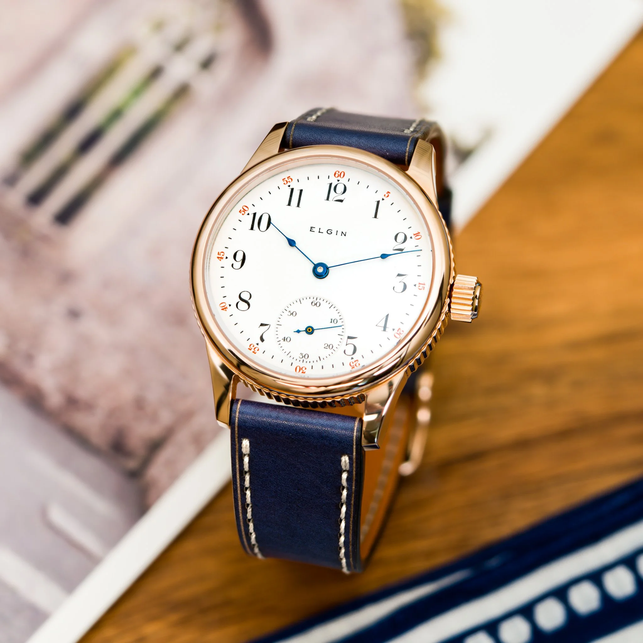 Elgin pocket watch conversion