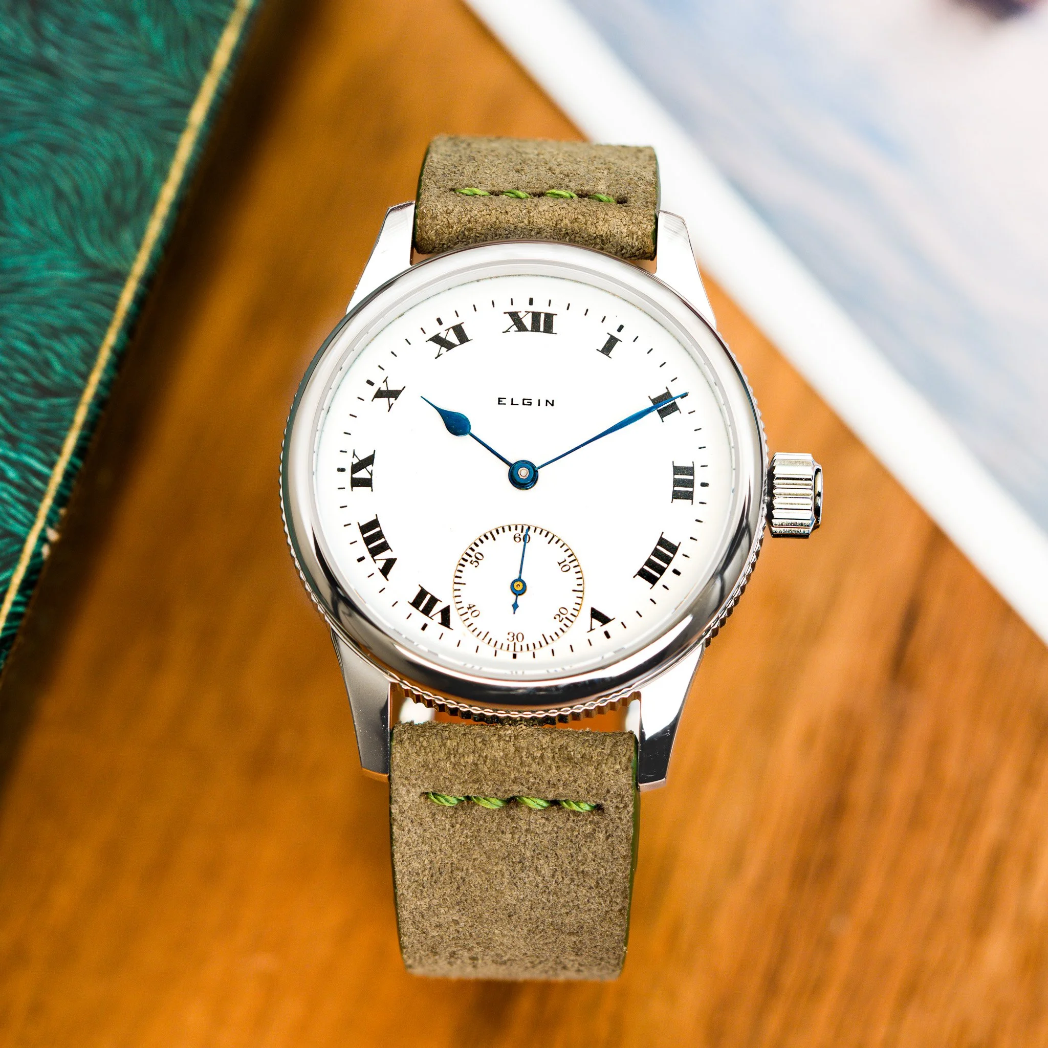Elgin pocket watch conversion
