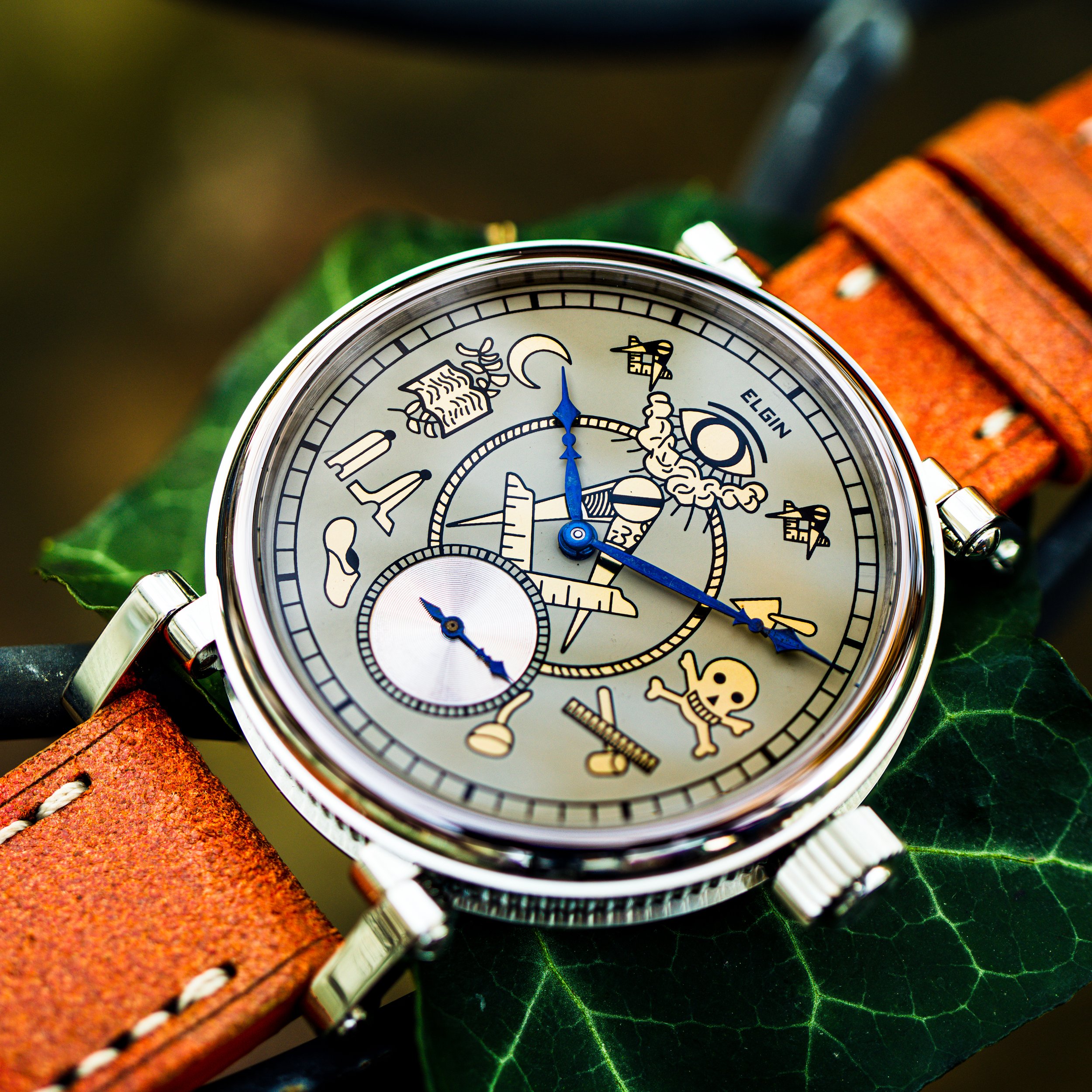 Elgin pocket watch conversion