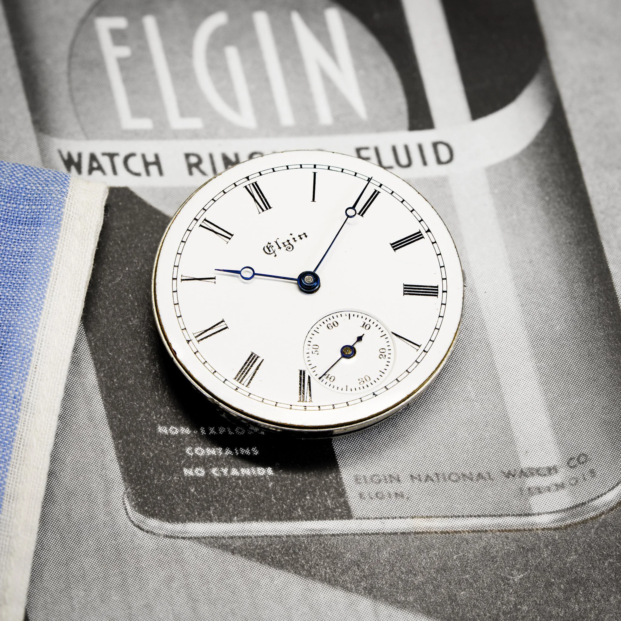 Elgin pocket watch conversion