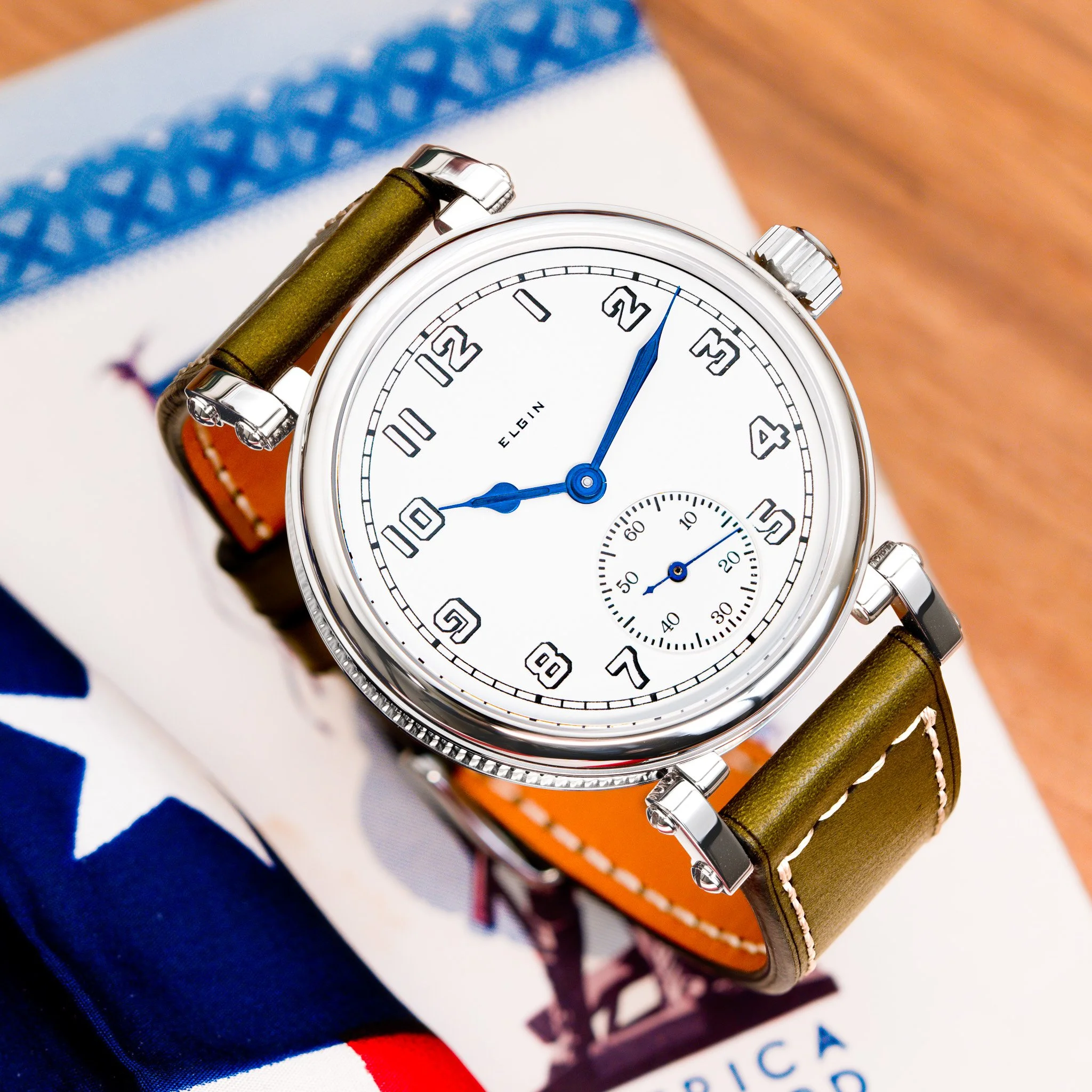 Elgin pocket watch conversion