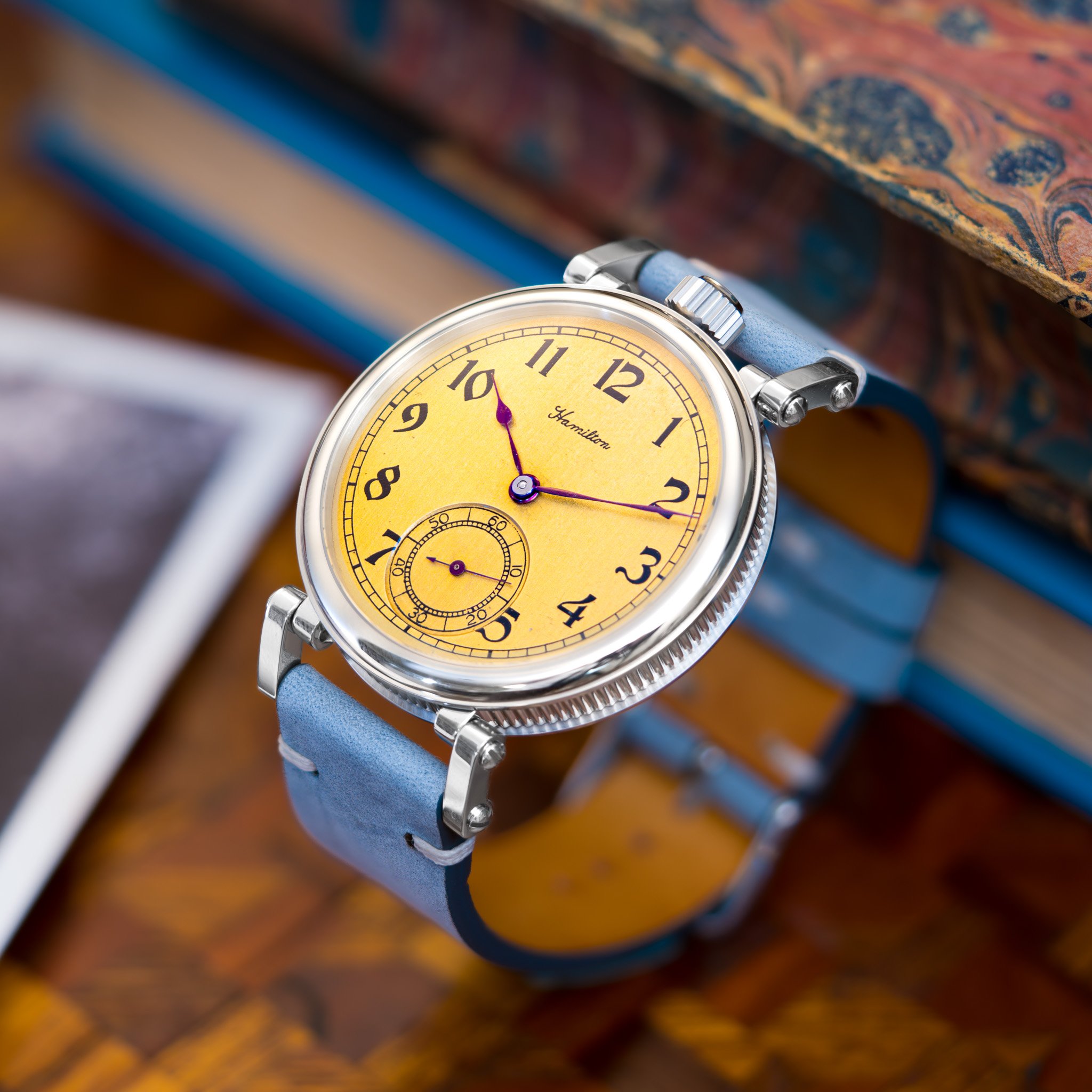Hamilton pocket watch conversion