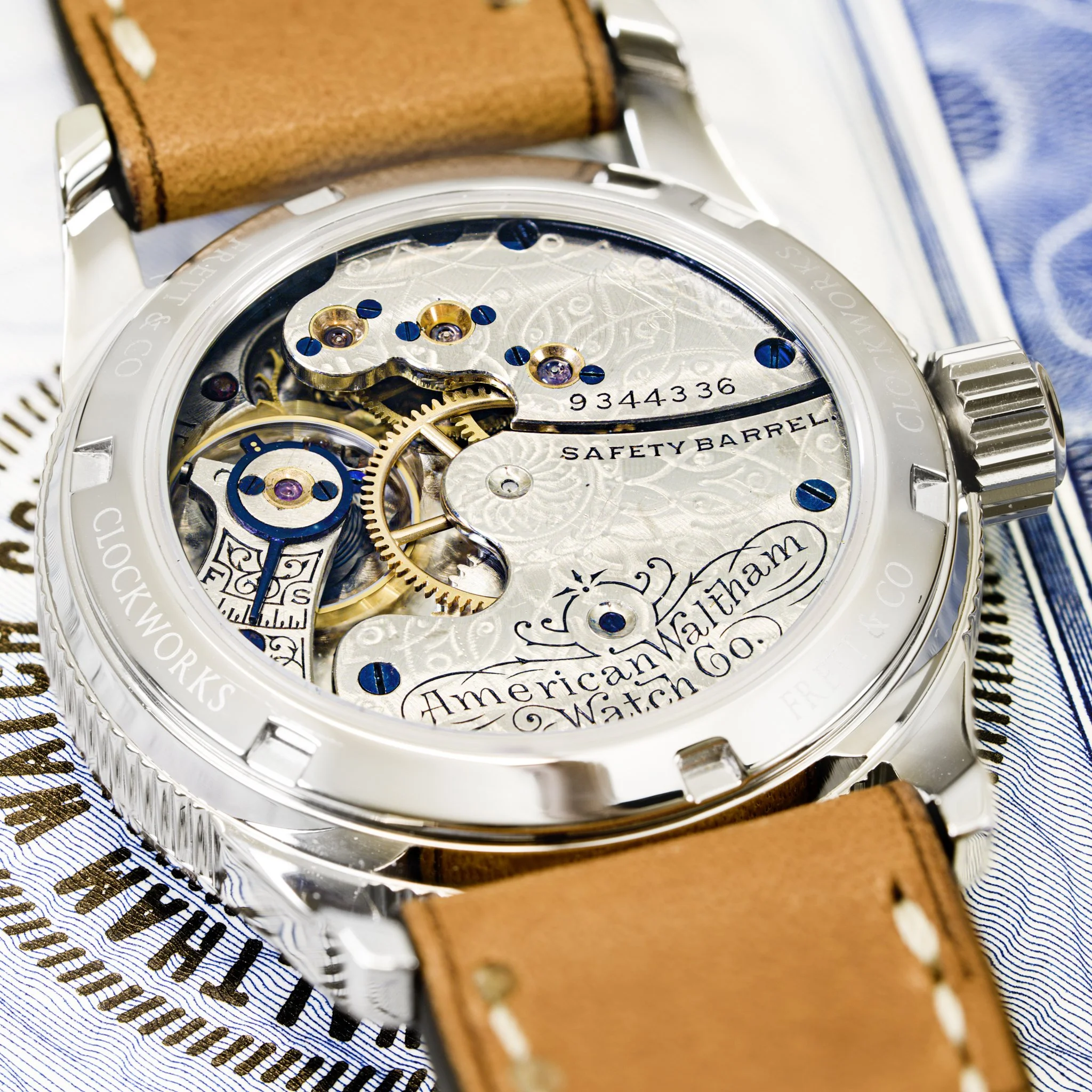 Waltham pocket watch conversion