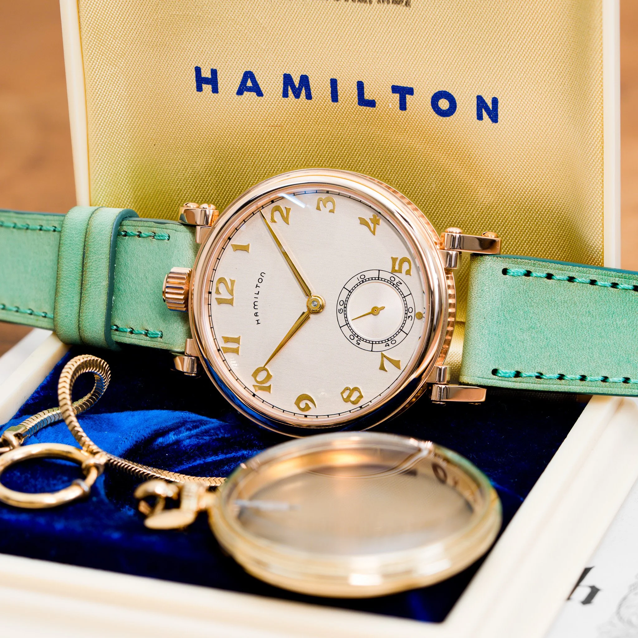 Hamilton pocket watch conversion