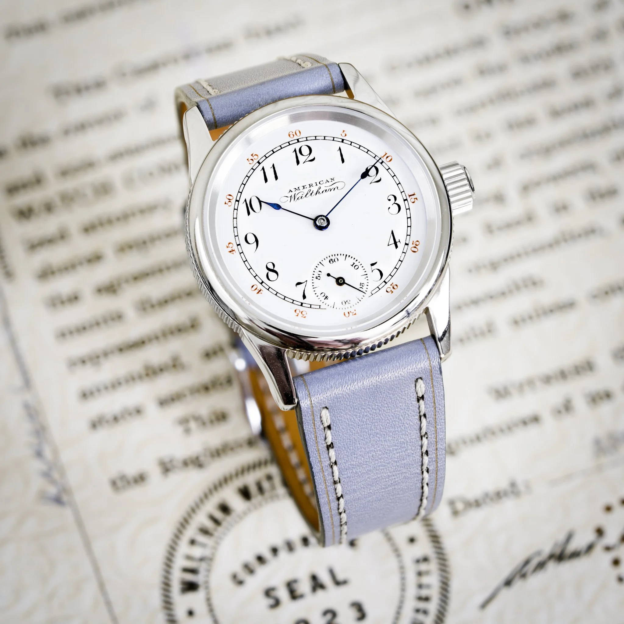 Waltham pocket watch conversion