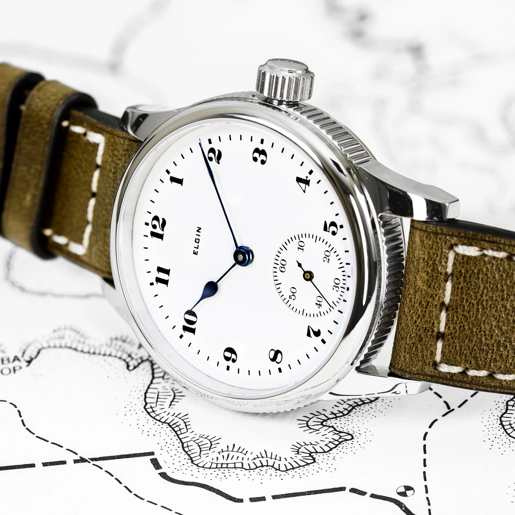 Elgin pocket watch conversion