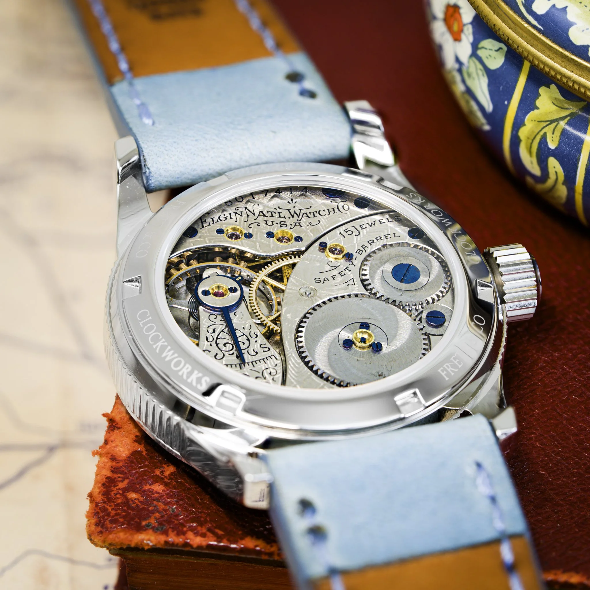 Elgin pocket watch conversion