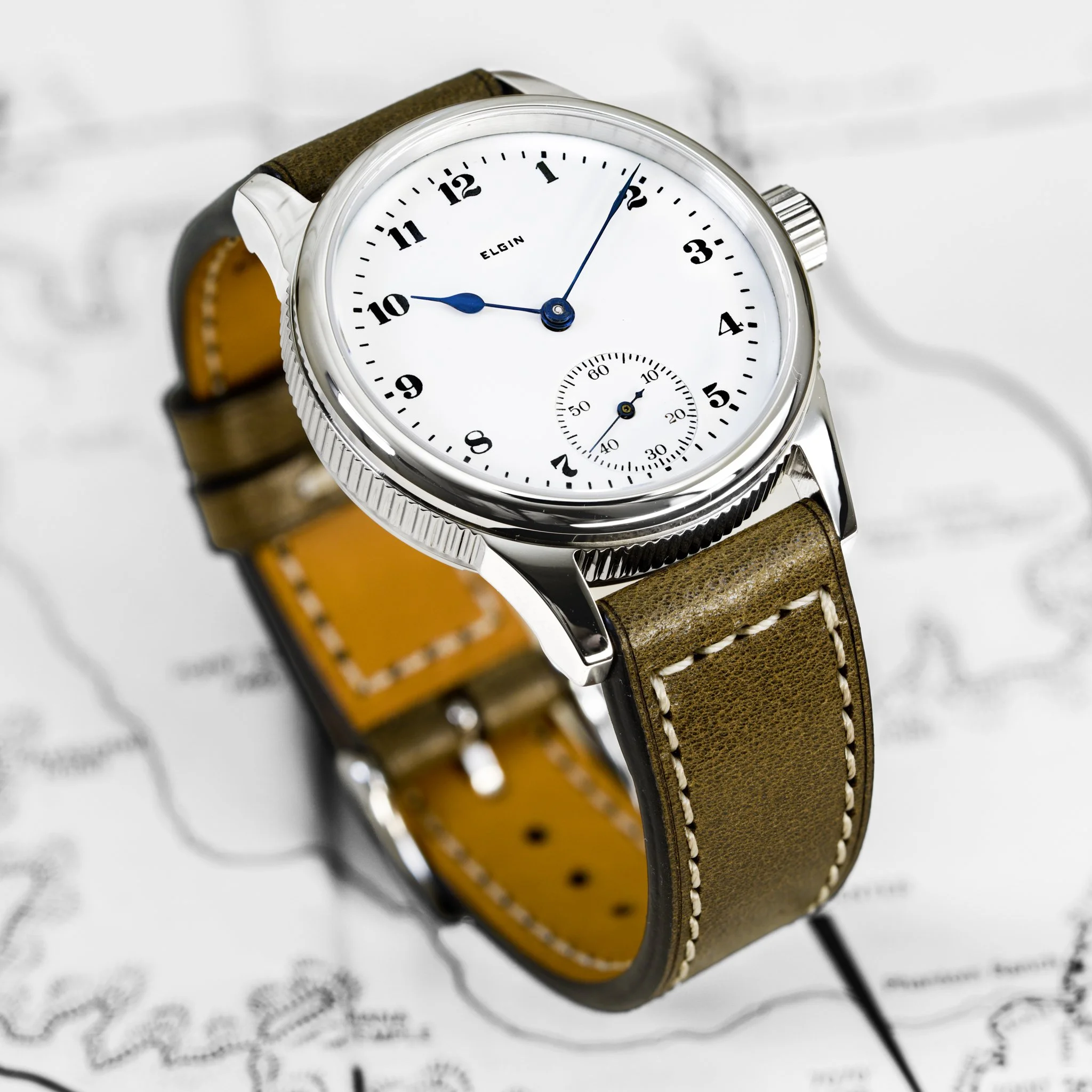 Elgin pocket watch conversion