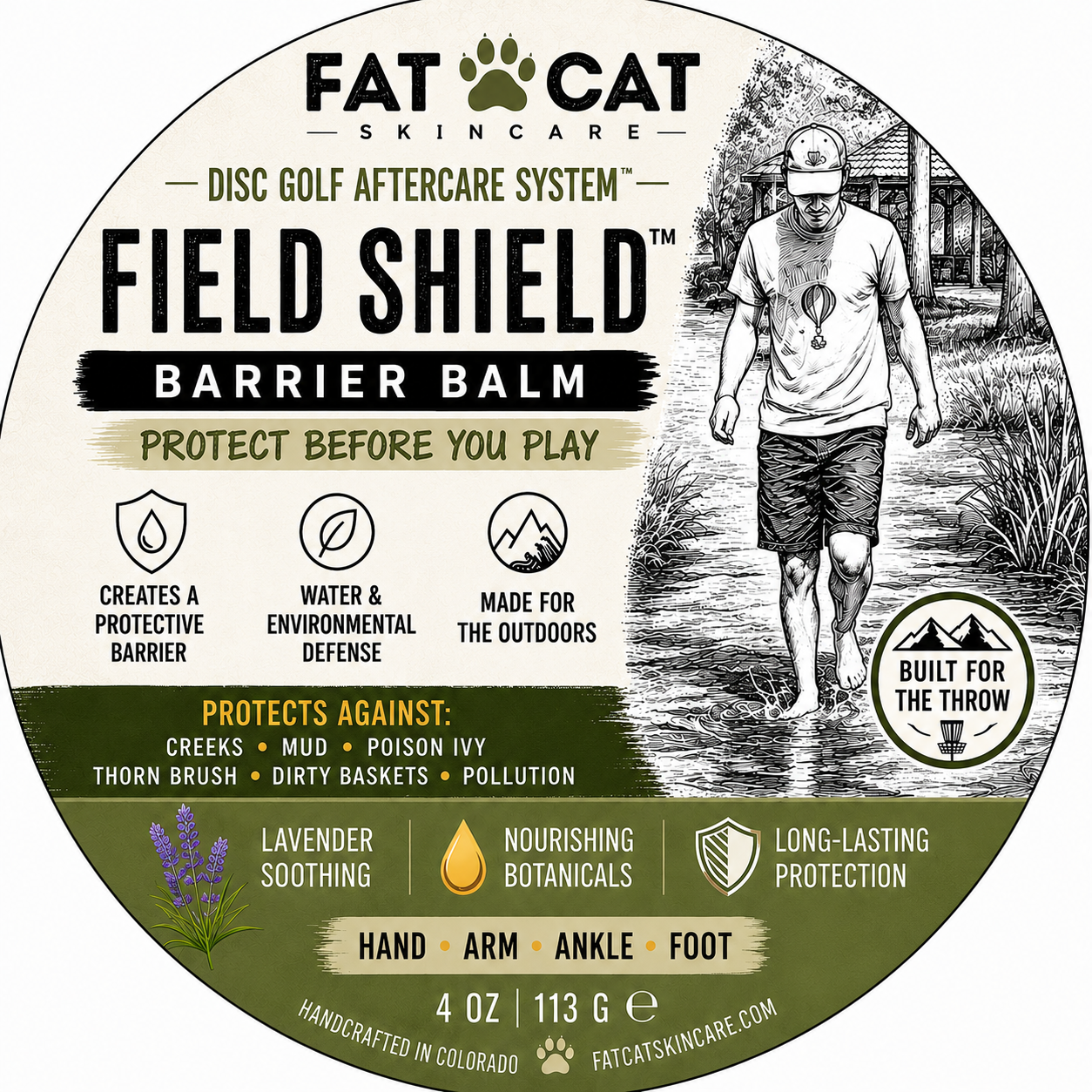 FIELD SHIELD™ / LAVENDER BARRIER BALM