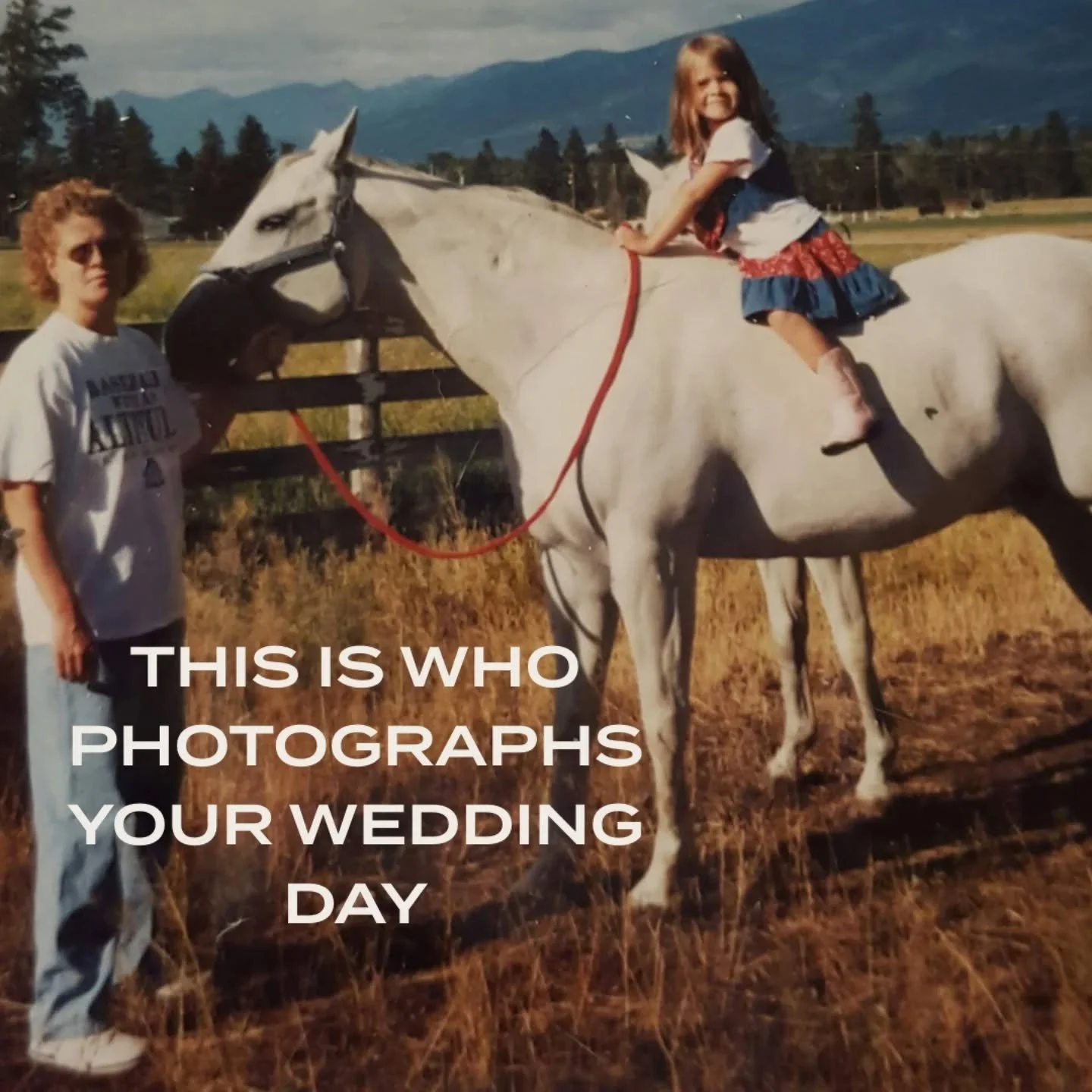 This is who is behind this business. This is who I am trying to make proud every day. 🥹❤️

This lil horse loving girl (with really good fashion sense) didn't know she was going to be a wedding and elopement photographer, but now that she's all grown