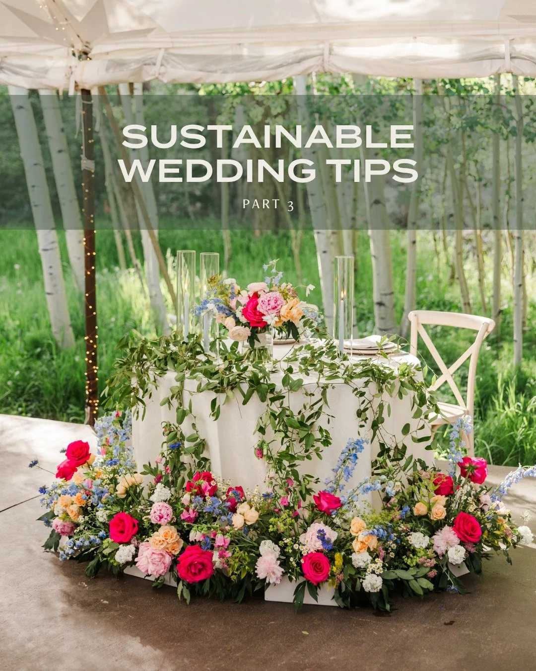 So....real or fake flowers?! 🤔⁣
⁣
There is a lot more to this argument than meets the eye, which is why it's a classic wedding dilemma for the couple wanting to be sustainable. ⁣
⁣
Here's my take: the RIGHT real flowers will be more sustainable than