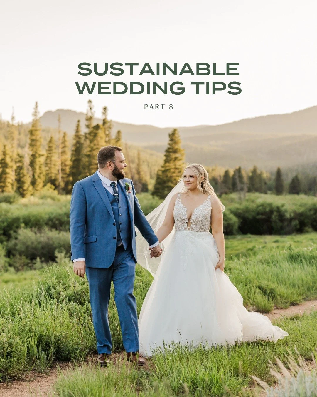 Earth Month is almost over, so I figured now is a good time to talk about what to do after your wedding is over too! ⁣
⁣
Odds are, even if you rented as much as you could, you will have a few things leftover from the wedding day that you need to get 