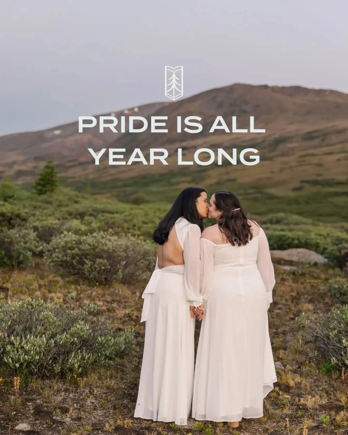 Around these parts, it's Pride allllllll year long!!

The wedding industry has a long way to go in being more inclusive. 

If you're still in 2026 refusing service to couples based on who they love, what the hell are you even doing in this industry??