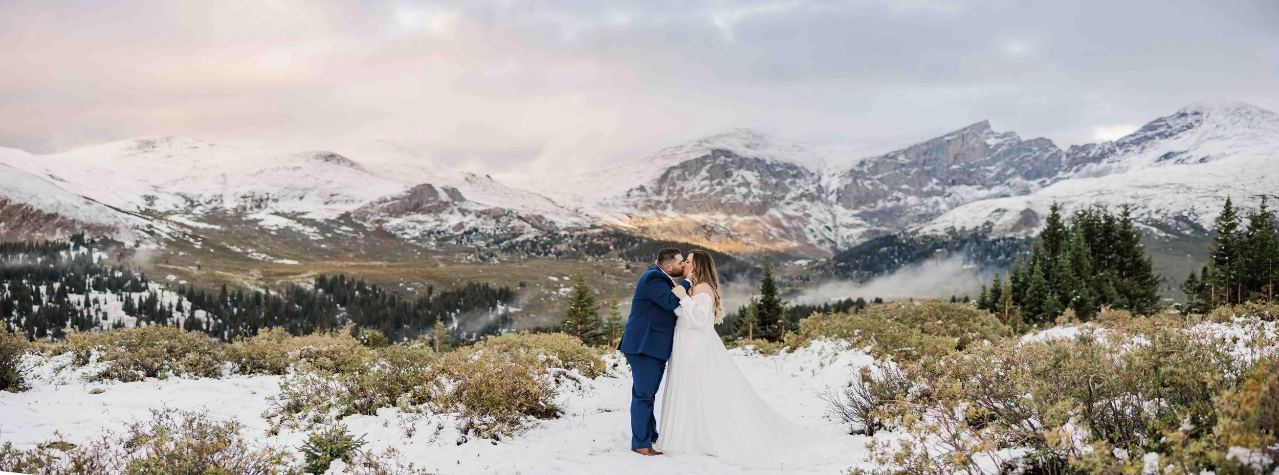 Fall Elopement in Guanella Pass | Kristi and Bryan