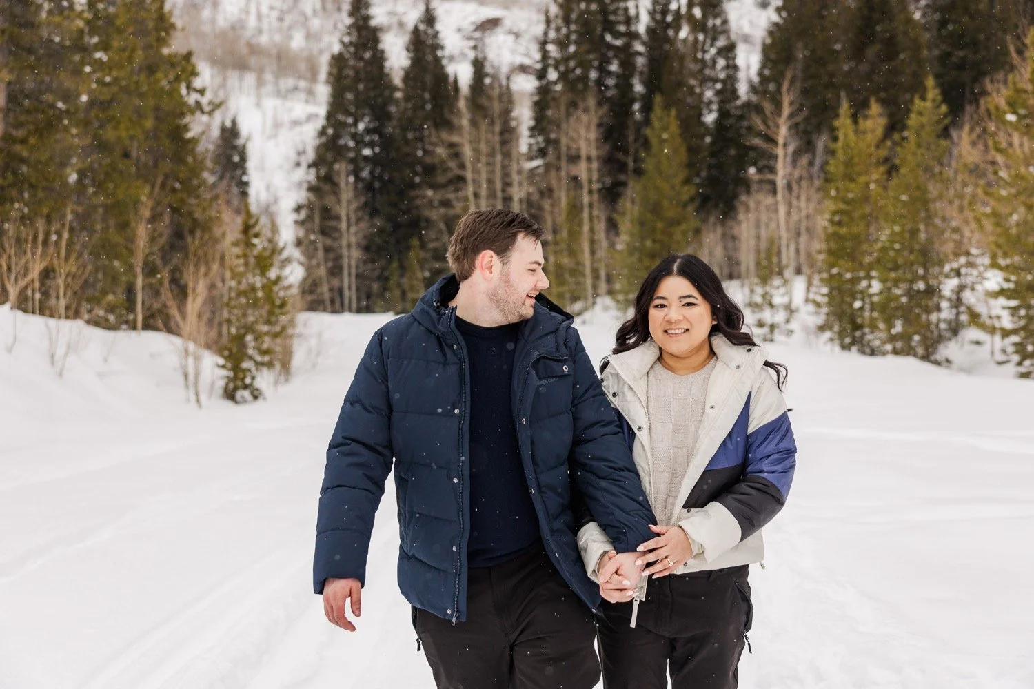 Winter Elopement in Vail Colorado | Shannon and Oliver