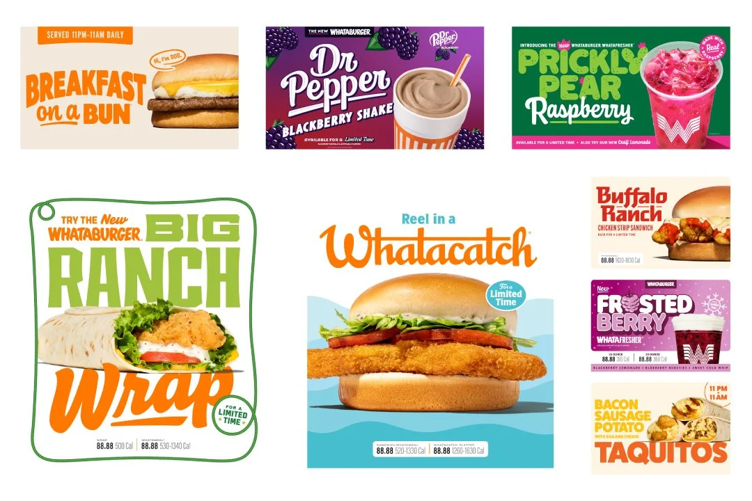 Whataburger Menu Art