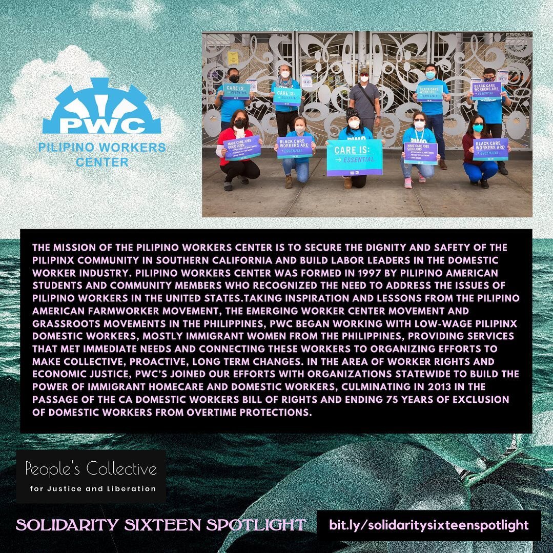 In order to #StopAsianHate, we must support grassroots organizations who are #BuildingSolidarity. @PeoplesCollective4JL has a fundraising campaign to support the #Solidarity16 &amp; each dollar you donate will be matched by a generous donor up to $25