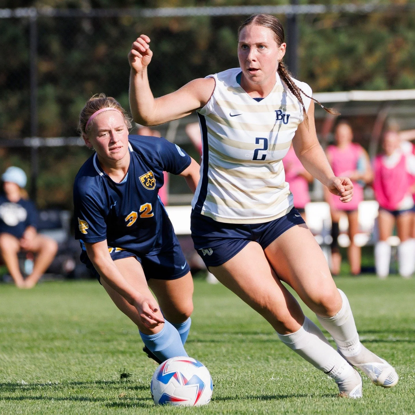 A beautiful afternoon for soccer, at least for watching, quite warm out for playing! @bethelwsoccer took on St Scholastica in the #MIAC today.

#soccer #collegesoccer #womenssoccer