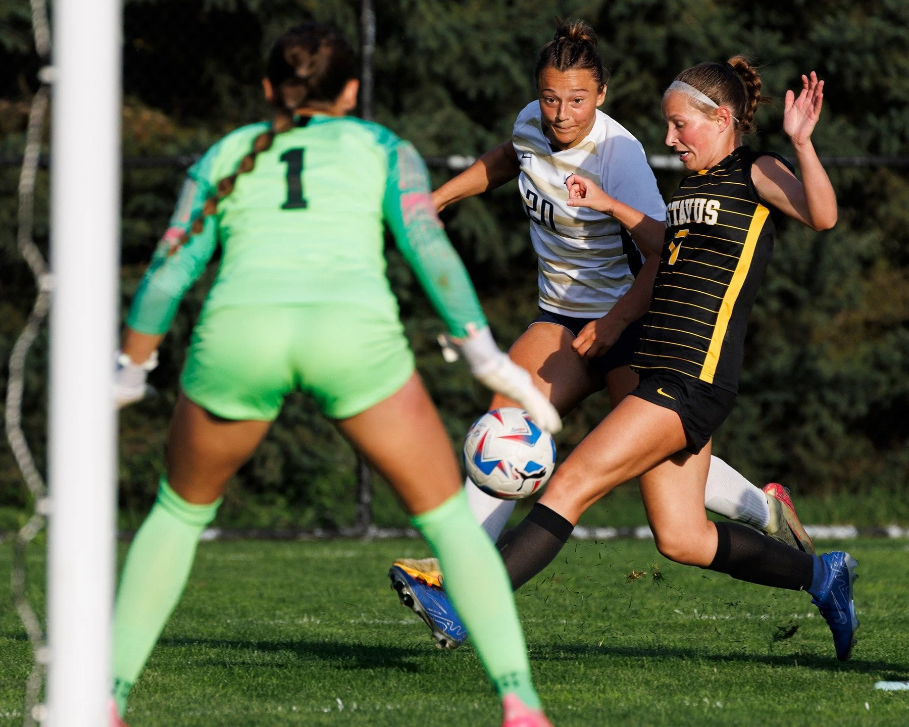 @bethelwsoccer took on Gustavus this afternoon. A 0-2 loss for @bethelroyals 

#womenssoccer #collegesoccer #soccer #miac