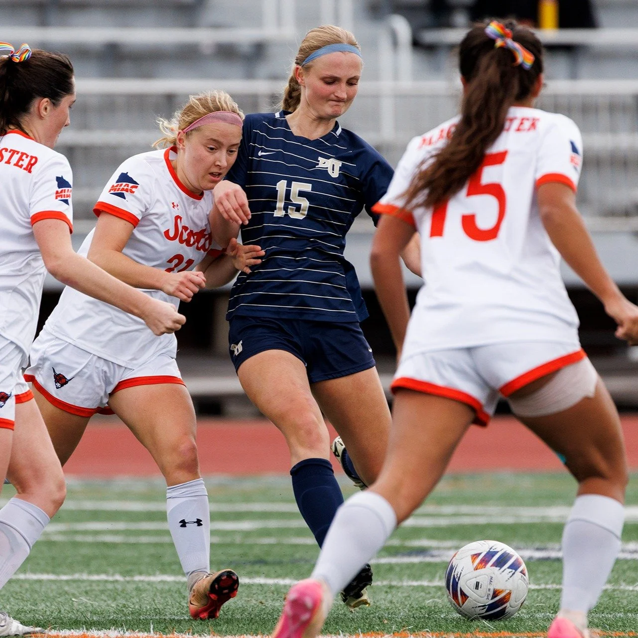 Final game of the season for @bethelwsoccer
Unfortunately not the result @bethelroyals were hoping for, but now it's time to look to next year. Wishing the seniors all the best as they move on to new adventures.
#womenssoccer #miac #collegesoccer #