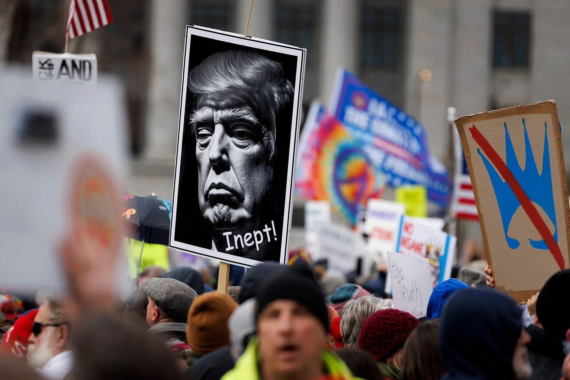 No Kings in St. Paul today. An Amazing crowd committed from all walks of life not just saying NO to authoritarianism, oligarchy, xenophobia, racism, and sexism, but saying YES to human dignity, to decency, to respect, and to democracy.

#nokings #stp