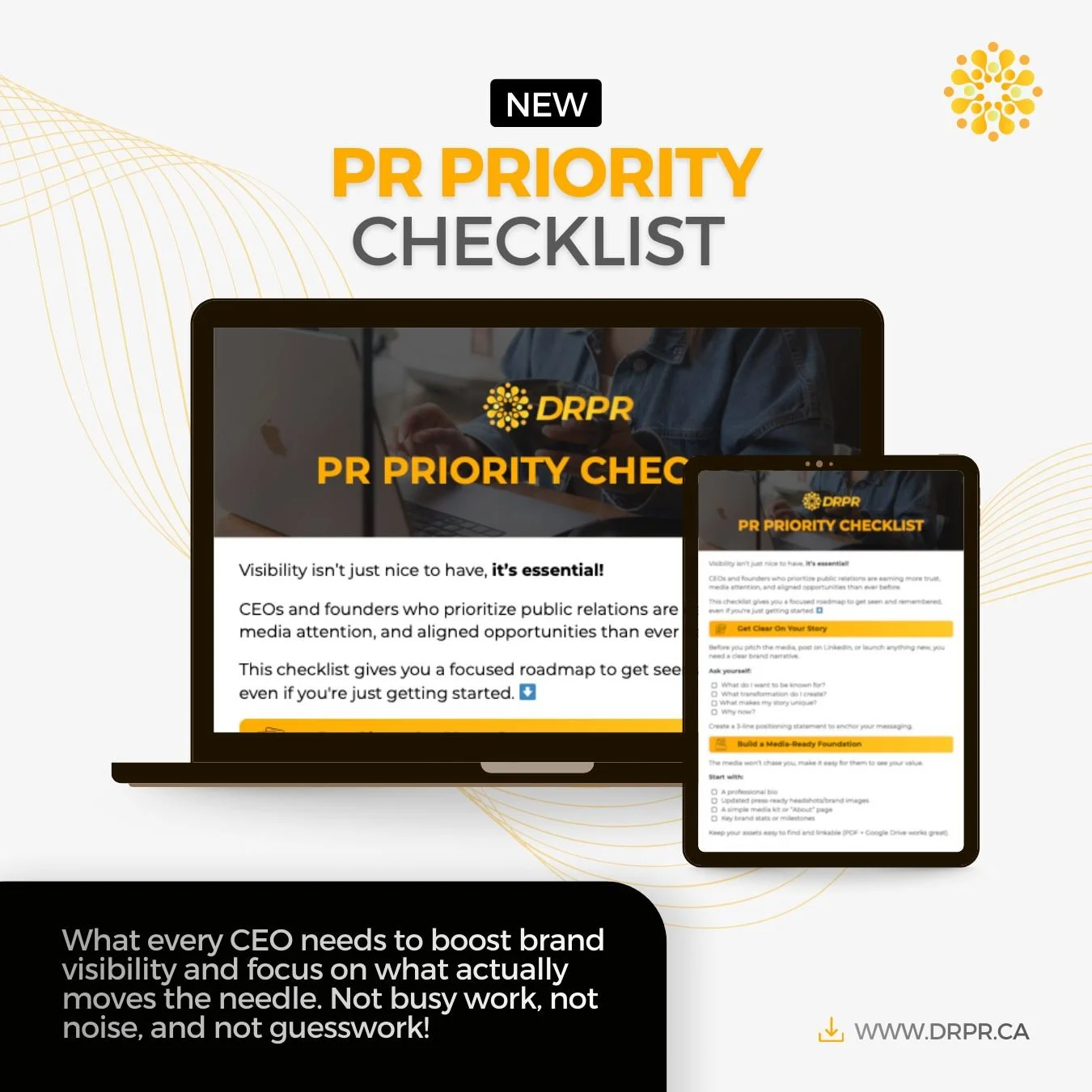 If you&rsquo;ve ever asked &ldquo;Where should I even start with PR?&rdquo;, &ldquo;What should I focus on first?&rdquo;, &ldquo;Is my time being spent in the right places?&rdquo;...

Then our PR Priority Checklist was made for you!✨

It helps you:

