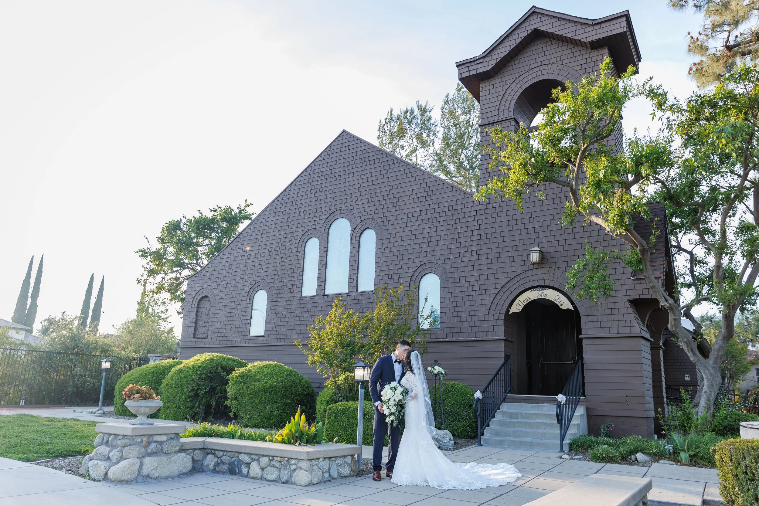 Fleur de Lis Chapel Wedding and Old Poway Mining Co. Reception