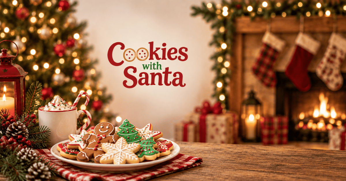 Cookies with Santa