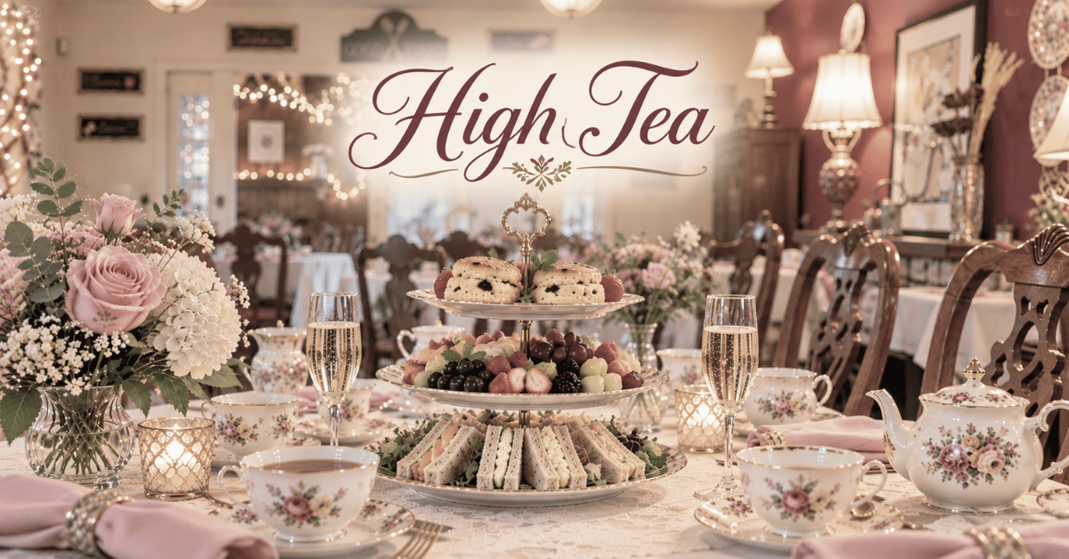 An Afternoon of Elegance – High Tea at Merrillville Tea Room