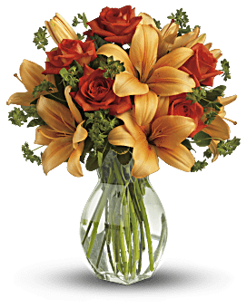 Fiery Lily and Rose 2