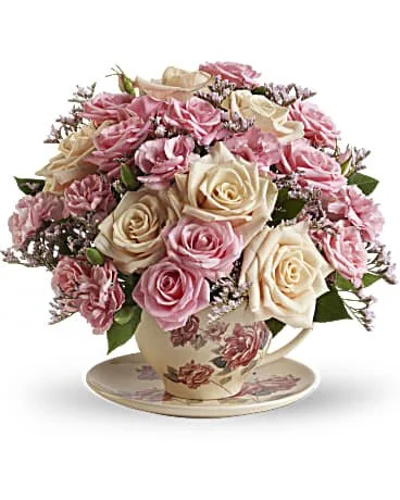 Victoria n Teacup Bouquet