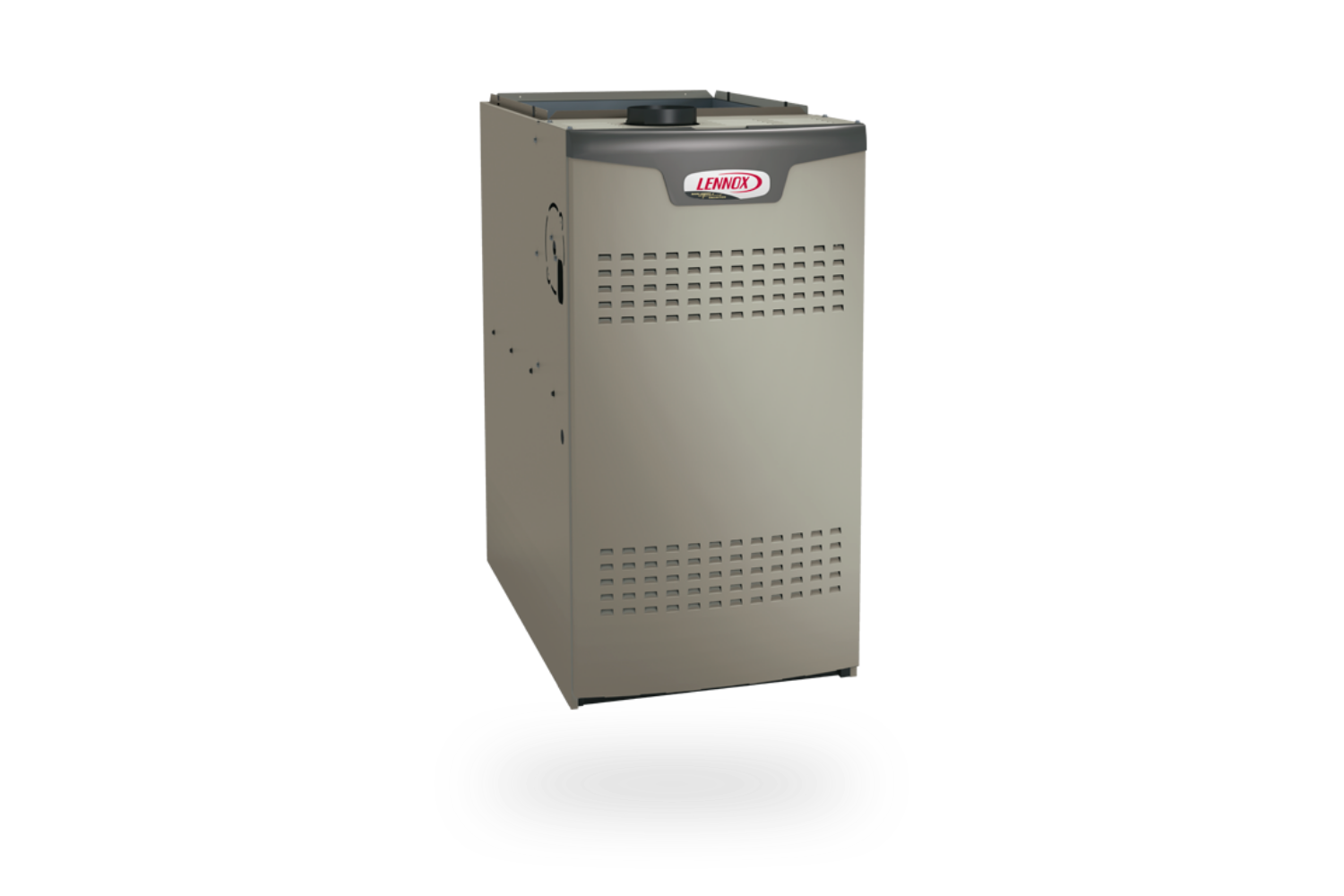 LENNOX – The quietest furnace in its class. Energy efficiency (AFUE) up to 80.00%, variable speed technology.
