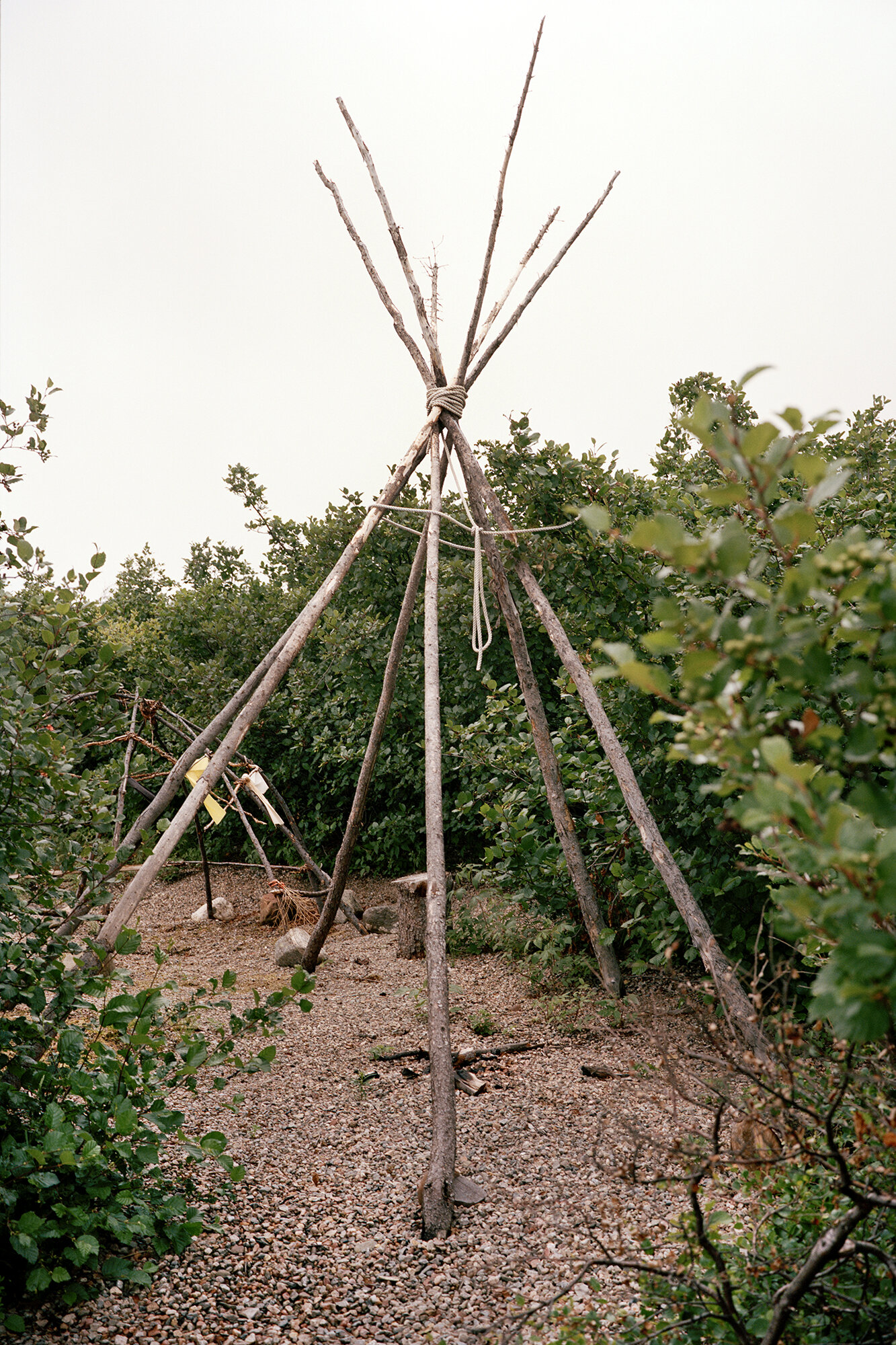 Reconstructed Innu Camp