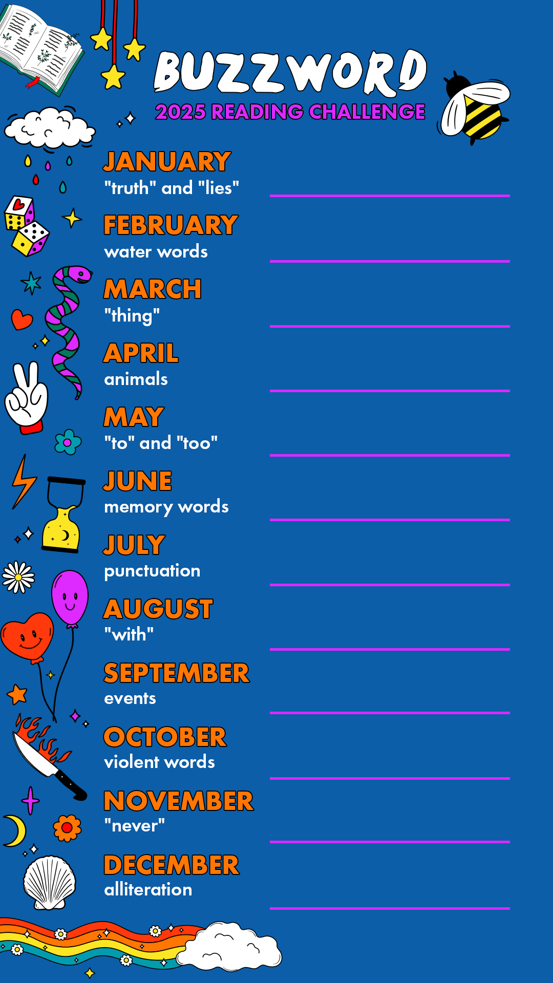 Buzzword 2025 — booksandlala