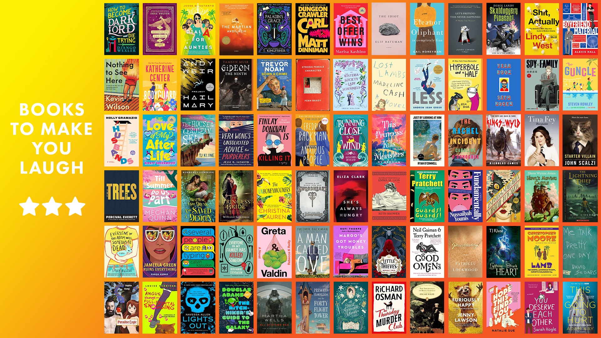 Books to make you laugh