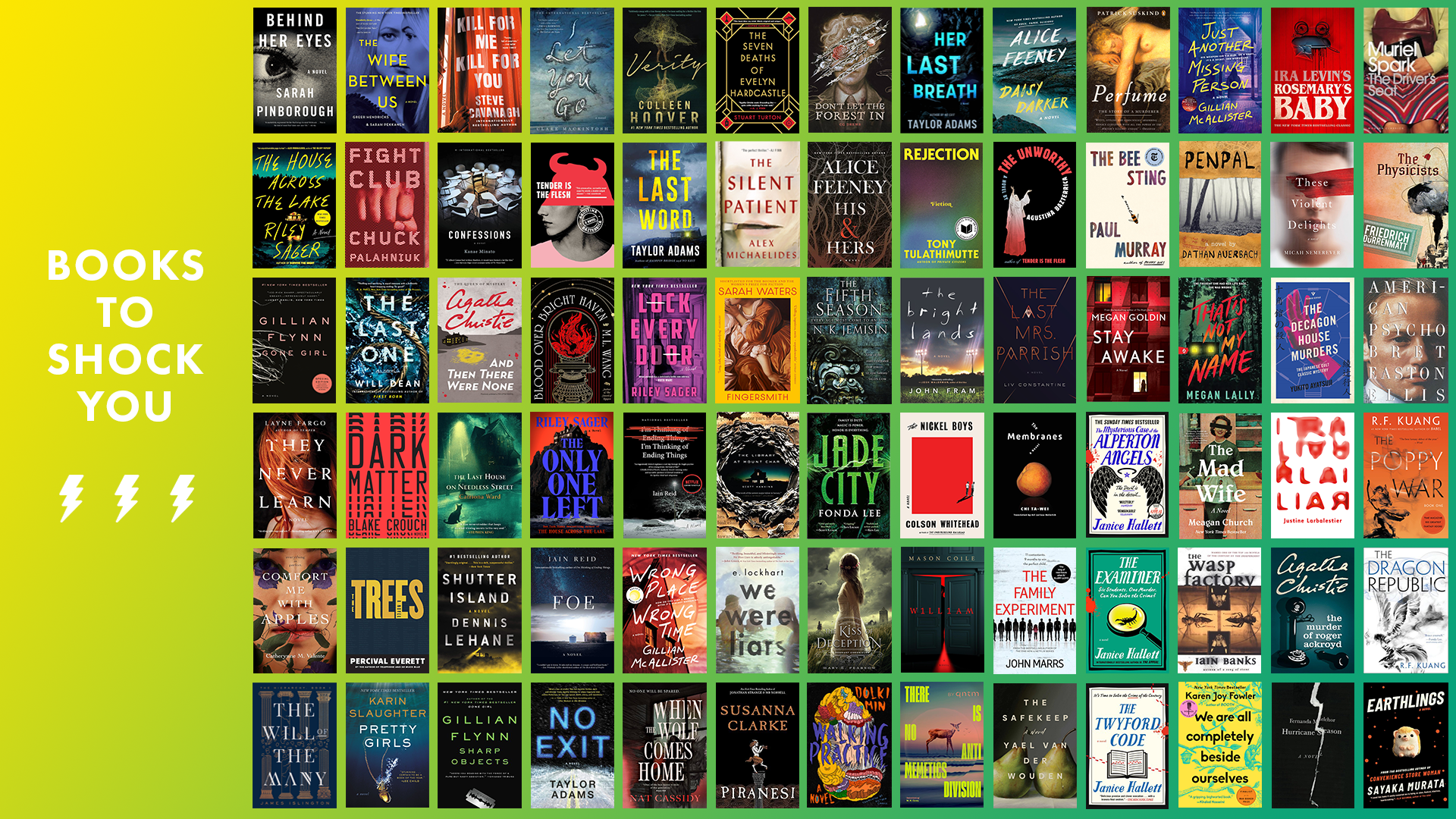 Books to shock you