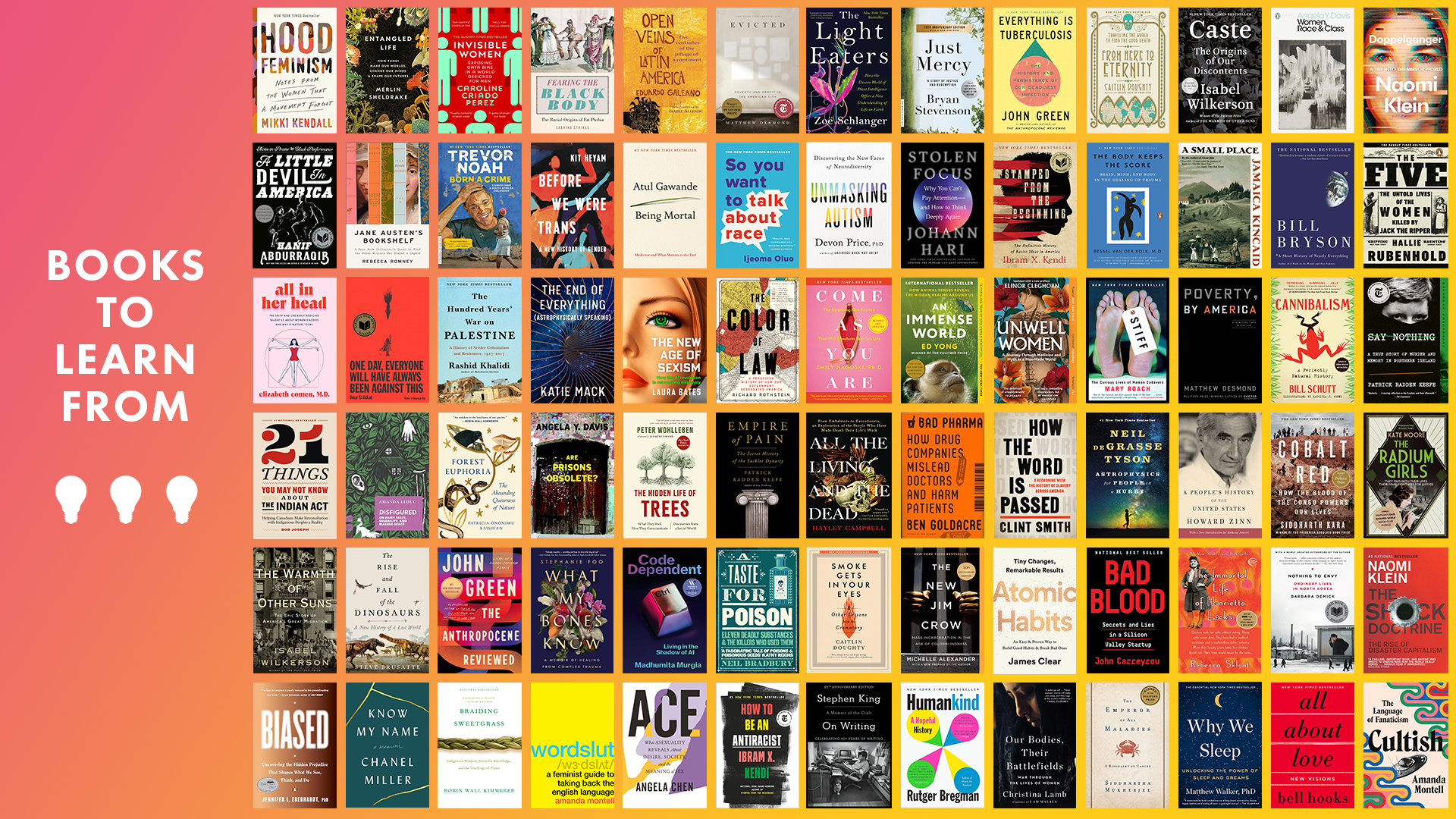 Books to educate you
