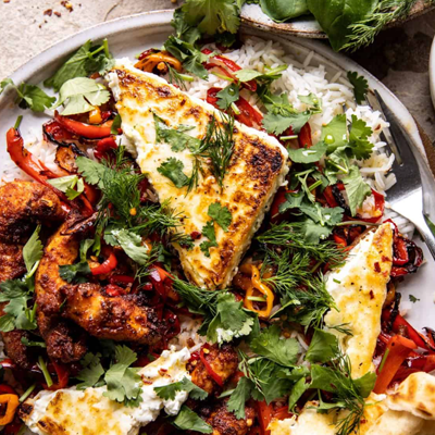 FETA CHICKEN RICE BOWL. No notes, perfect and easy. I make it like once a week.