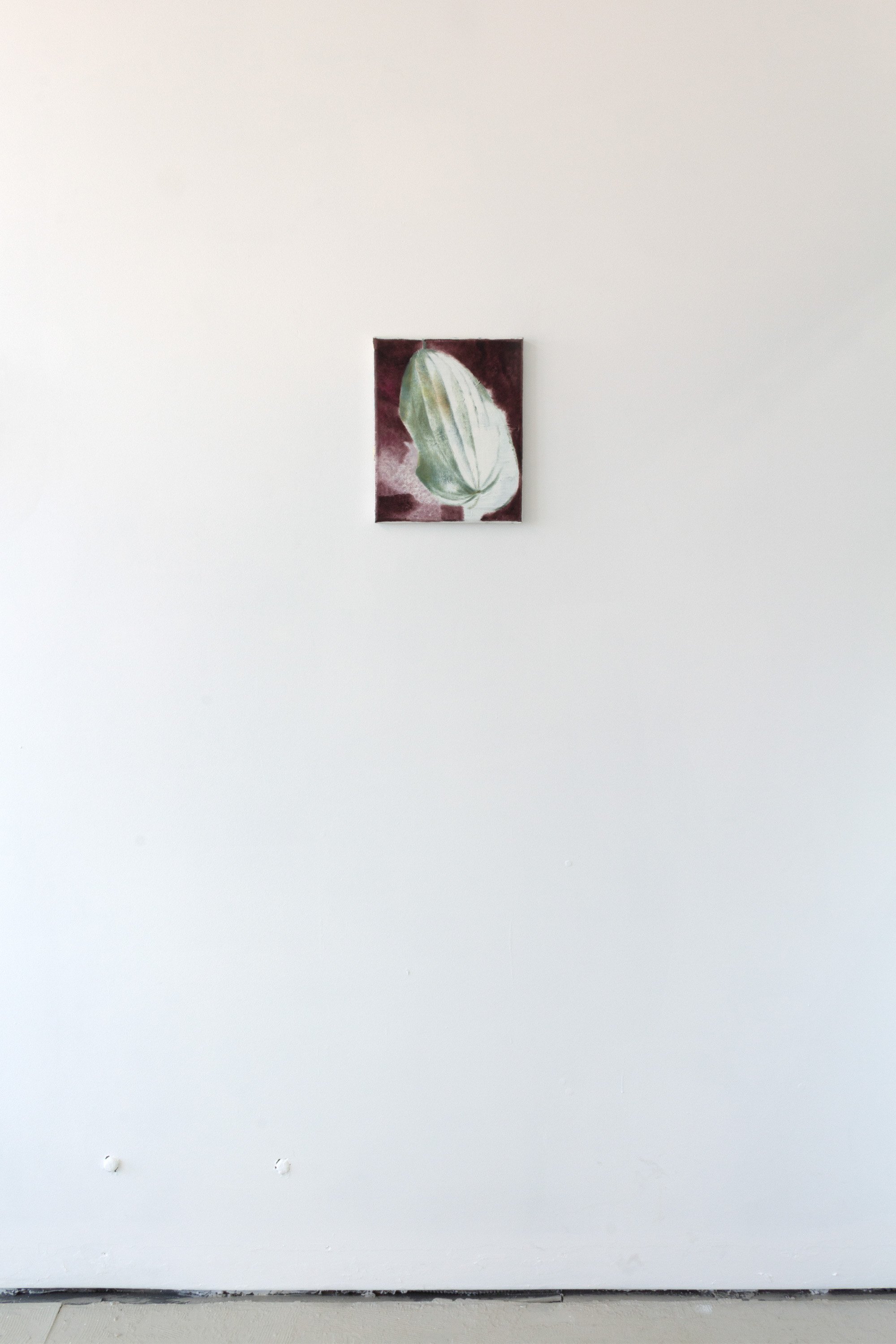  Shiwen Wang  Untitled , 2021  Oil on canvas  9.5 x 12 in 