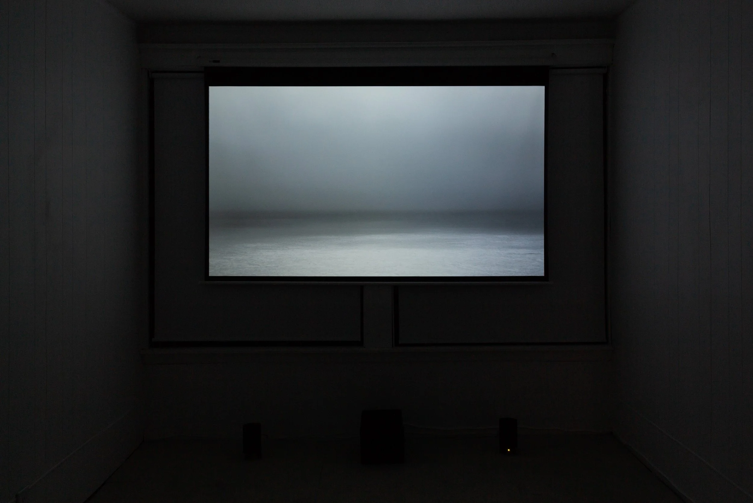   Pale Coast: A Cenotaph , 2022 Single channel digital video file, projection, sound 37 minutes, 15 seconds Edition of 3 