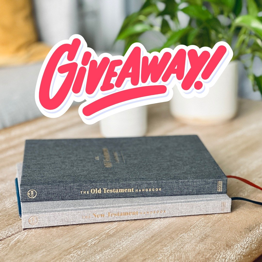 🎉 GIVEAWAY TIME 🎉 I've got a set of the Old Testament &amp; New Testament Handbooks for one lucky follower here on Instagram. ⤵️ Follow the steps below to enter, and watch my new review on YouTube!

1️⃣ Like this post. &hearts;️
2️⃣ Follow @timwild