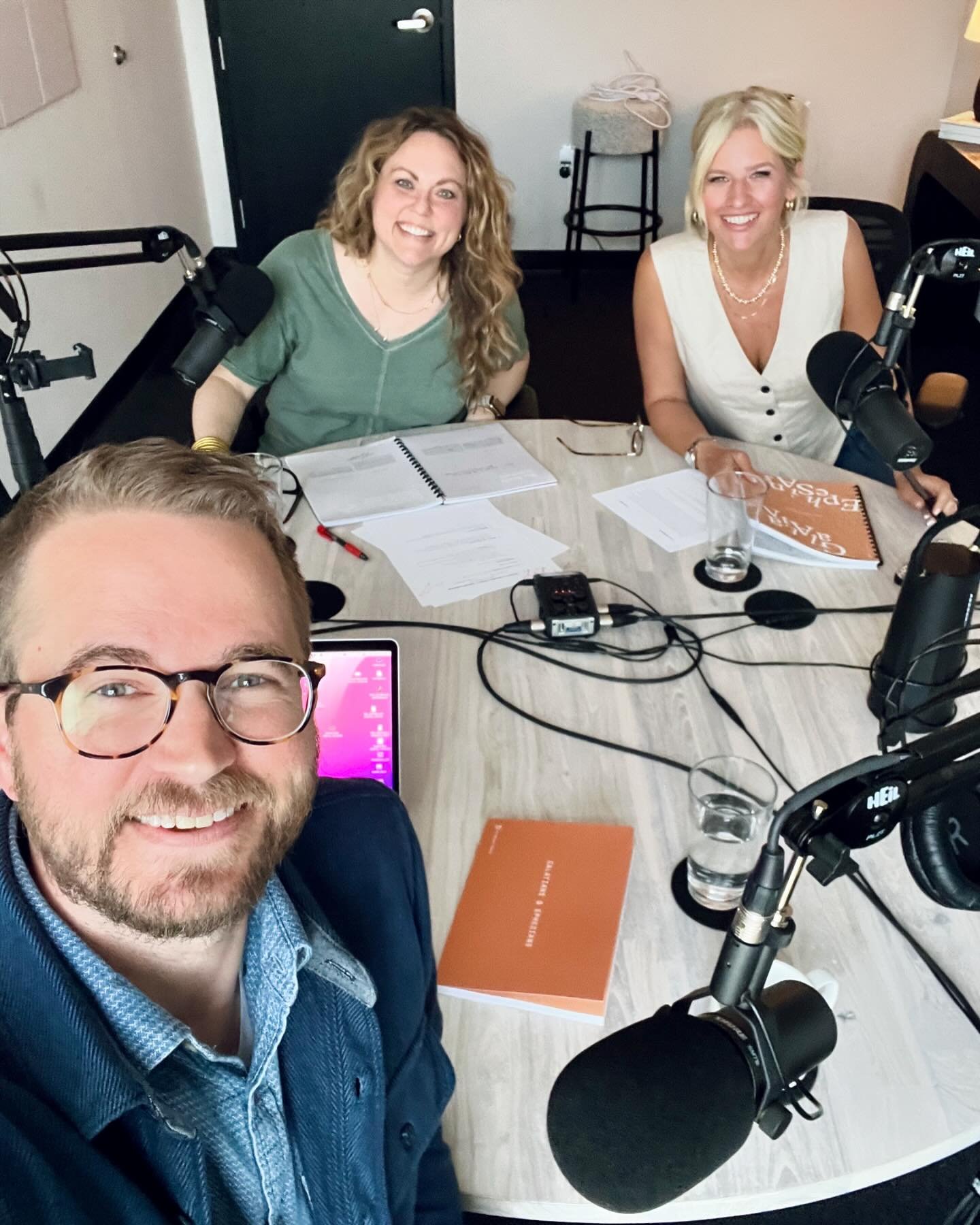 I had a blast today being a guest on the She Reads Truth Podcast! Huge thanks to Amanda, Raechel and their entire team for welcoming me. Such a cool company full of people who LOVE the Bible.

Note: My episode will air later this summer as part of th