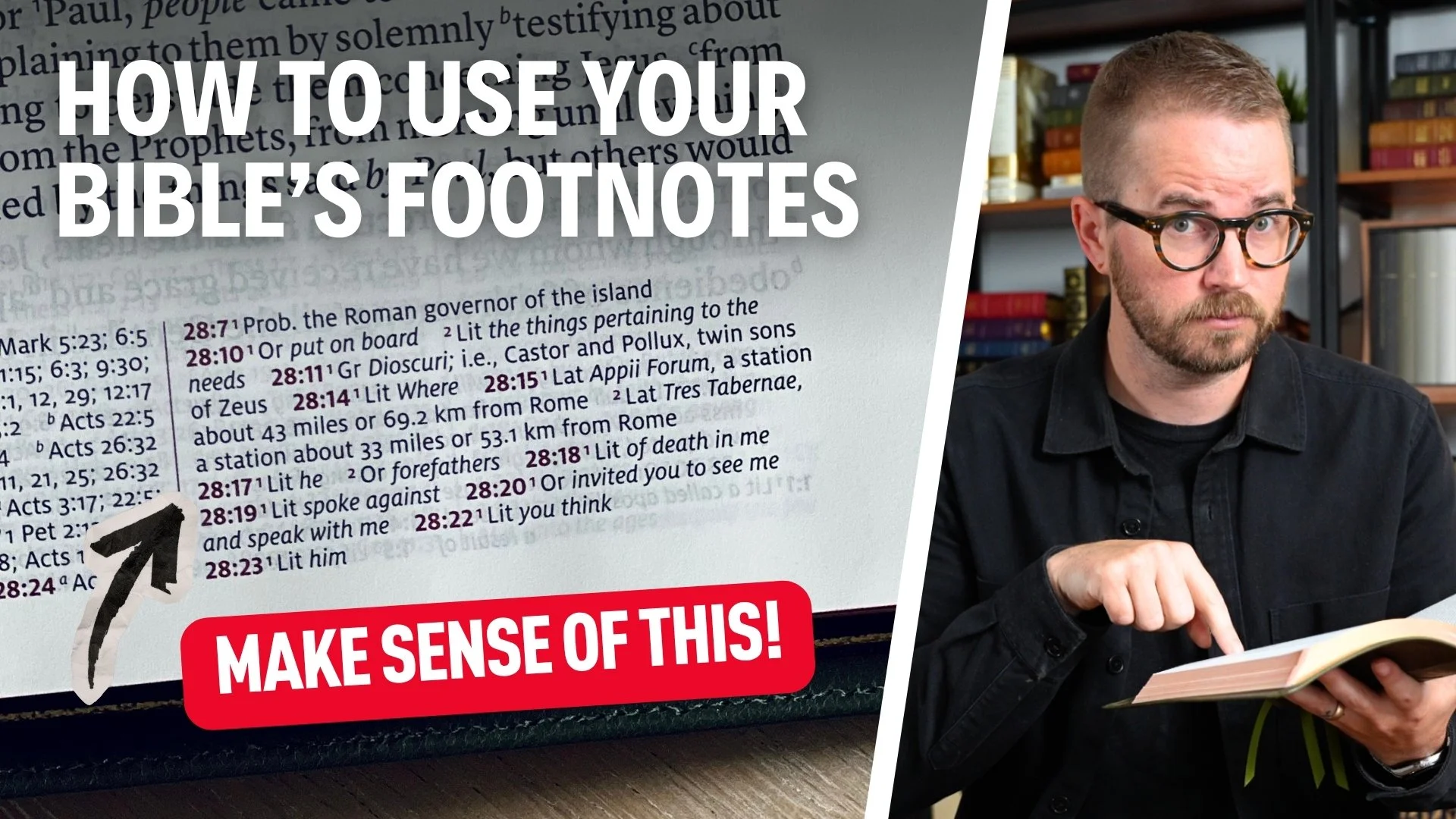 How to use Bible Footnotes