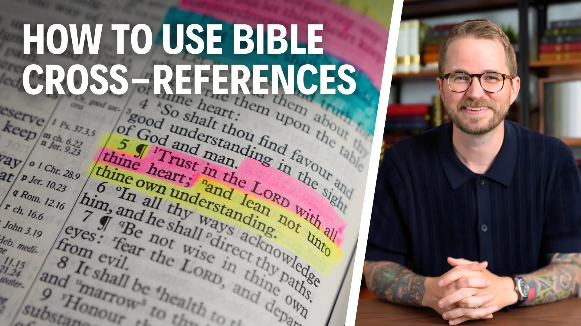 How to use Bible Cross-References