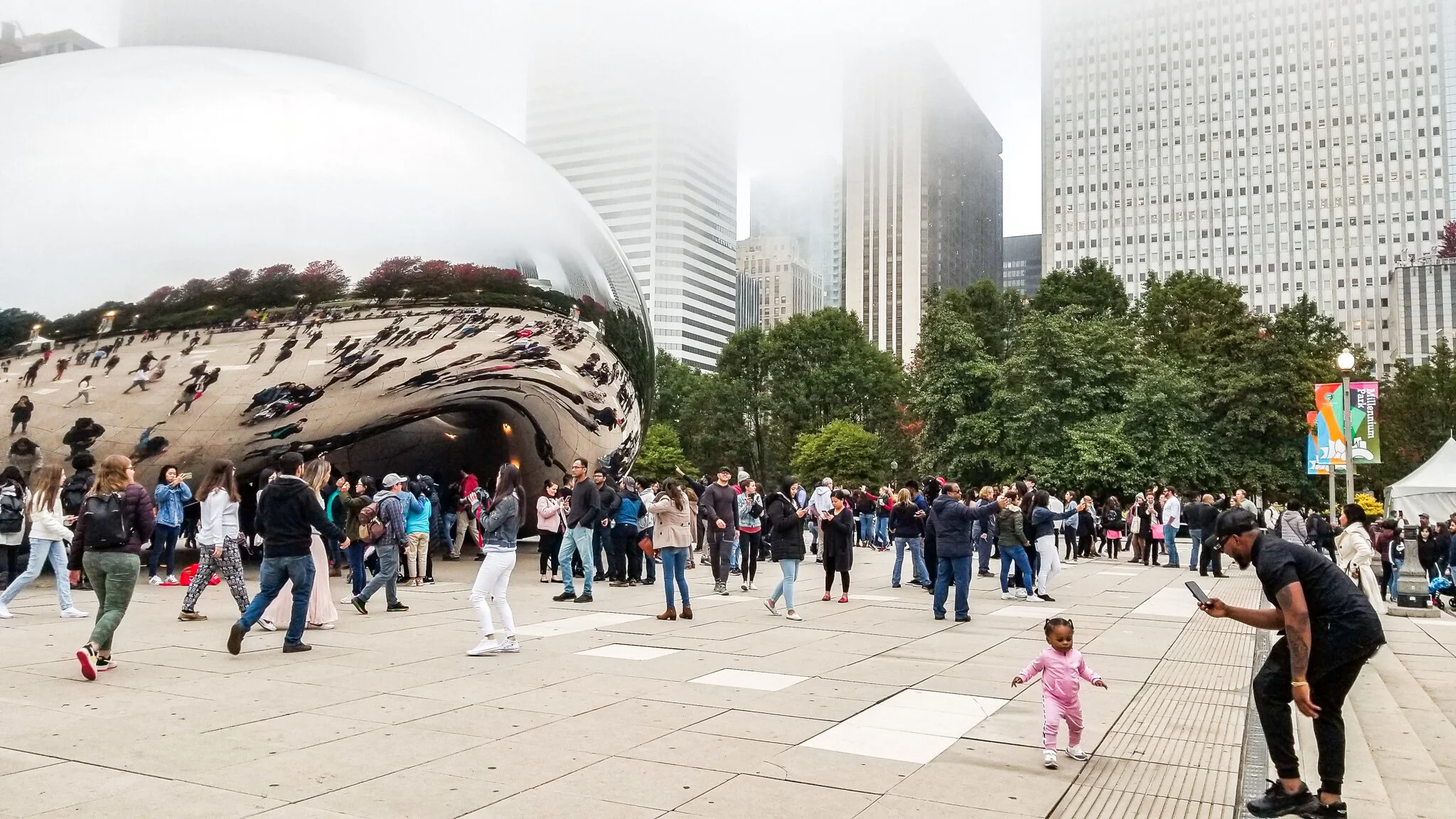 Cloud Gate, Chicago. 2019