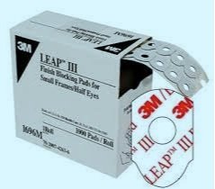 3M™ LEAP™ III Finish Blocking Optical RX Lens Processing Pads 1696M