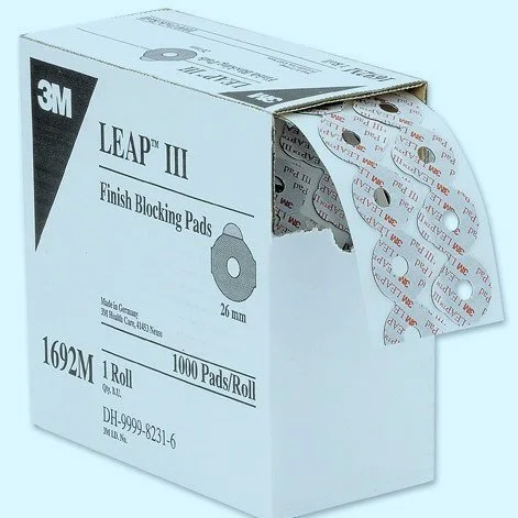 3M™ LEAP™ III Lens Processing Finish Blocking Pad 1692M