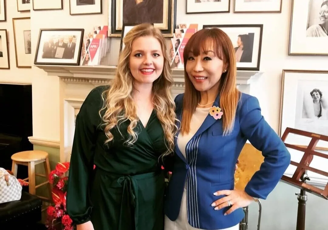 Sophie+Sparrow+and+Sumi+Jo+after+Masterclass+at+Wigmore+Hall+May+2019