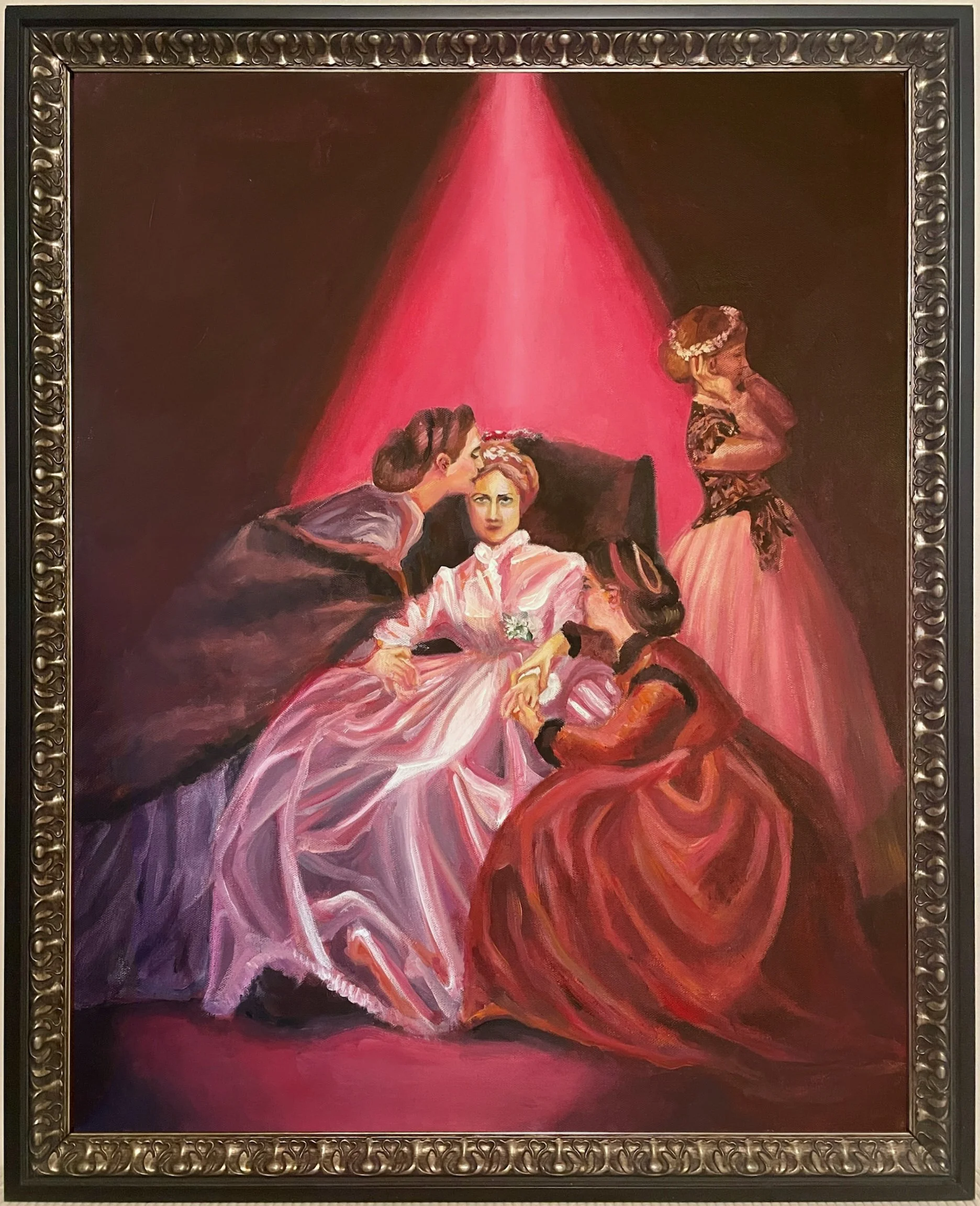 The Reluctant Bride
22x28 + frame
2026