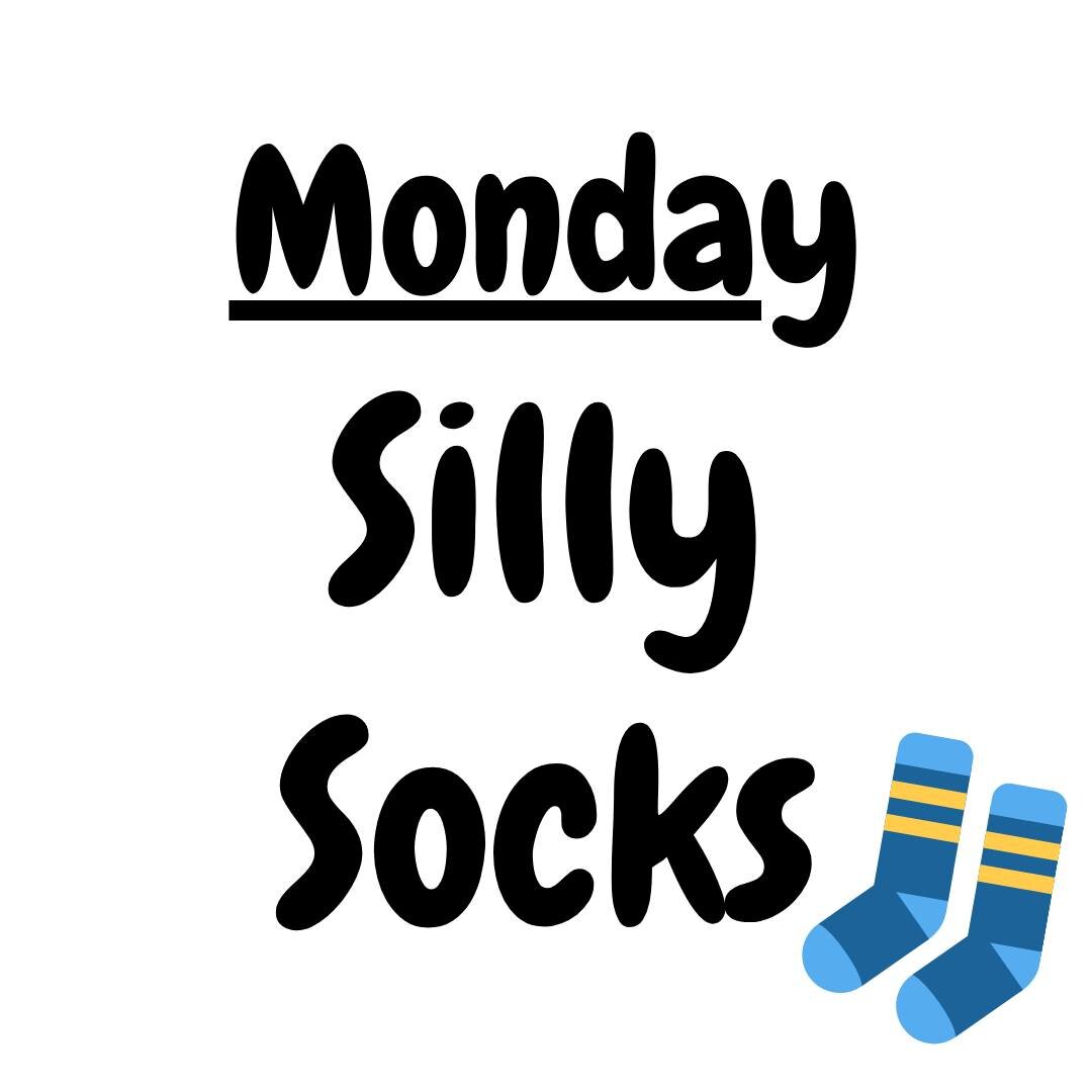 🧦 Tomorrow is the first day of Spirit Week, and students are invited to wear their silly socks to school! We can't wait to see those fun footsies! 🧦